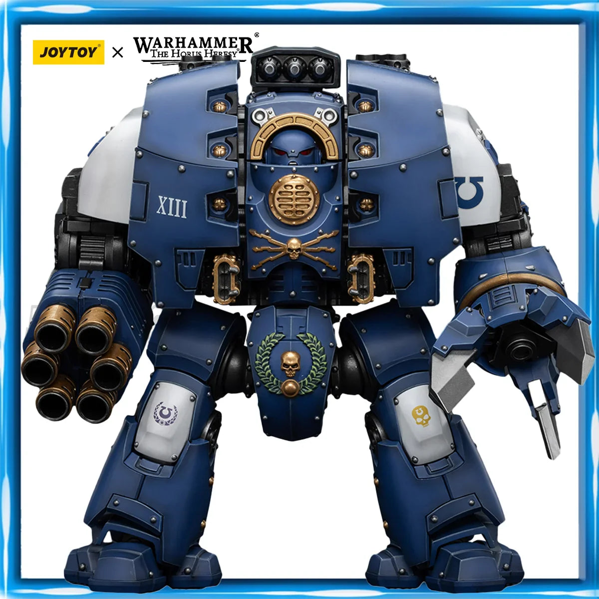 JOYTOY Warhammer 40K 1/18 Actionfigur Mecha Ultramarines Leviathan Dreadnought Anime Figuren Spielzeug ModellGeschenk