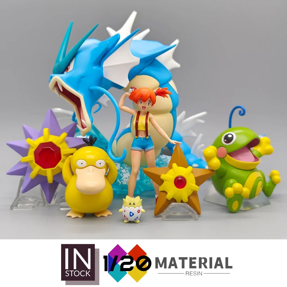 [In Stock]1/20 Resin Scale World [STS] -Misty & Psyduck