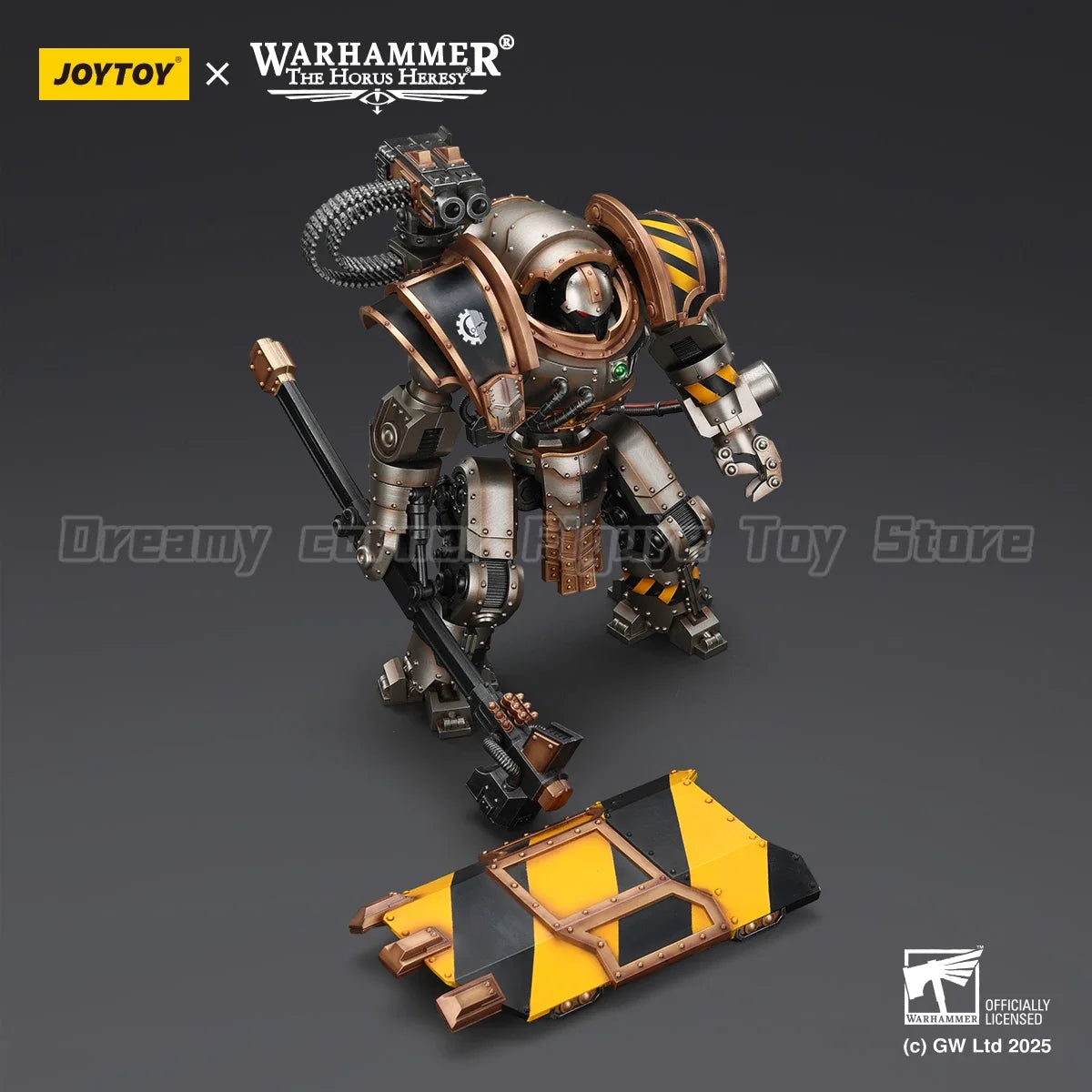 【Pre-sale】JOYTOY Warhammer 40K Iron Warriors Iron Circle Domitar-Ferrum Class Battle-automata 1/18 Action Figure Toy Model