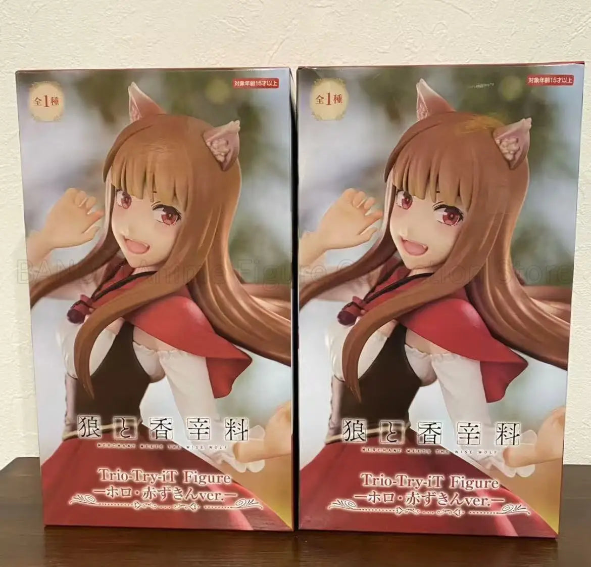 In Stock Original FuRyu Spice and Wolf MERCHANT MEETS THE WISE WOLF Trio-Try-iT Figure Holo Little Red Riding Hood Ver.