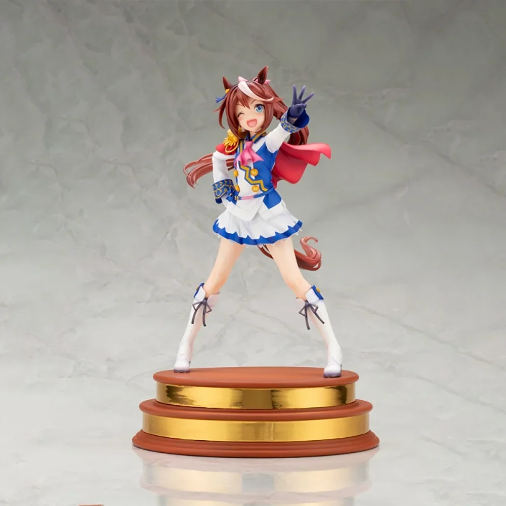 In Stock Original Kotobukiya Prepainted Umamusume: Pretty Derby Dreams Are To Be Carried! Toukai Teiou Garage Kit Anime Figure