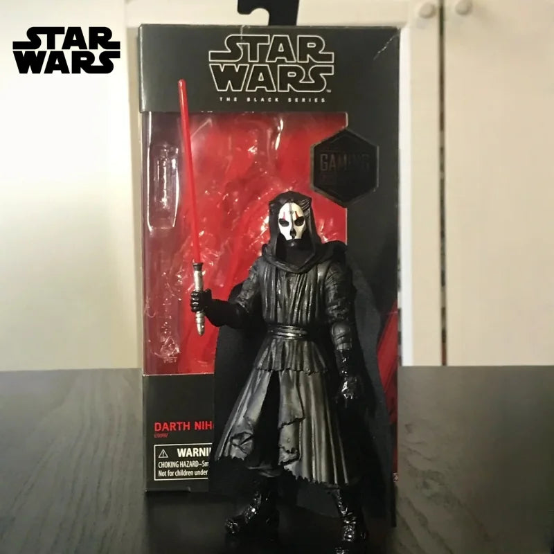 Star Wars Black Series Collectible Action Figure Sith warriors Darth Nihilus & Clone Commander Obi-Wan Kenobi Mobile doll model