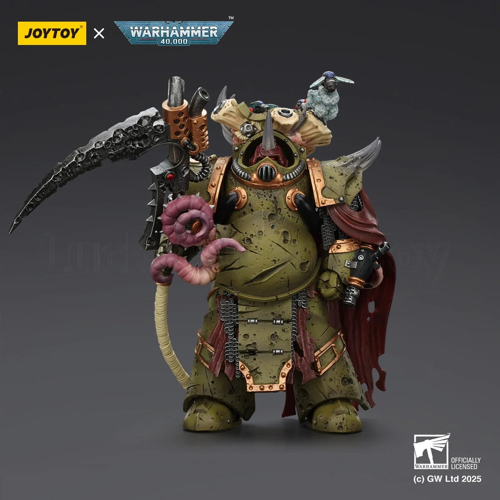 【In stock】JOYTOY 1/18 Action Figure Warhammer 40K Death Guard Deathshroud Terminator Champion Terminator 3PCS Model Toys