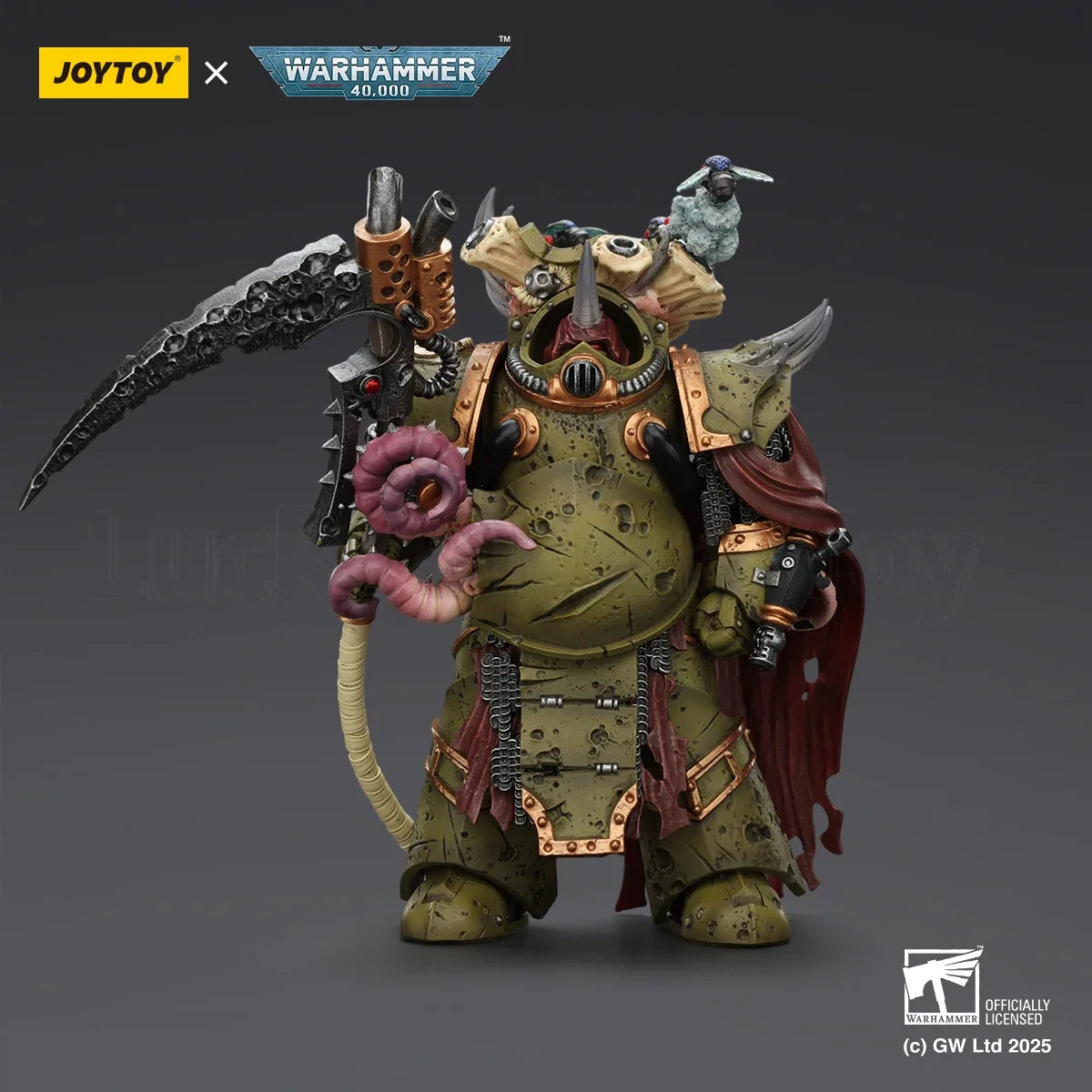 【In stock】JOYTOY 1/18 Action Figure Warhammer 40K Death Guard Deathshroud Terminator Champion Terminator 3PCS Model Toys