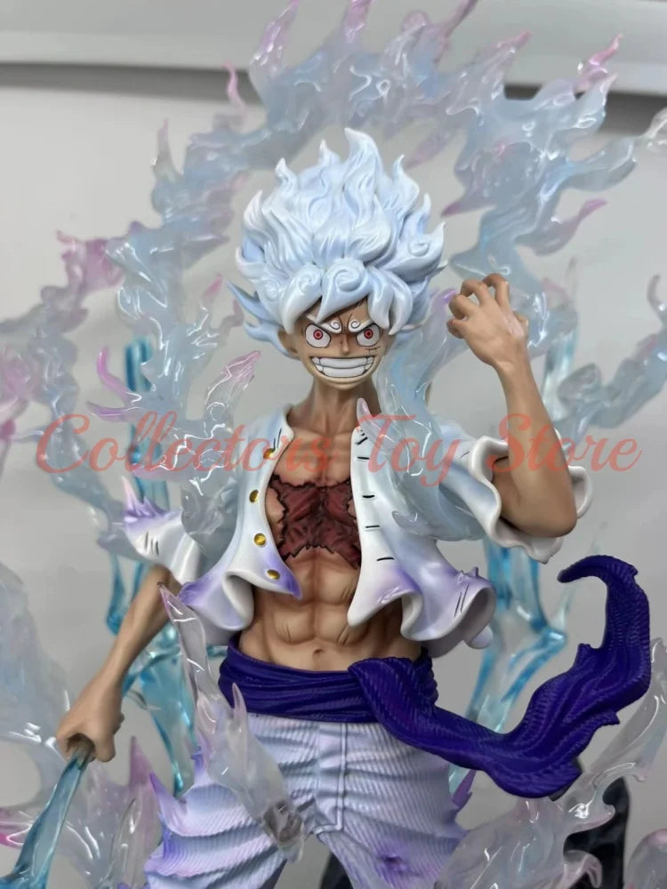 [Made By Jt] One Piece Anime Toys Skypainting Nika Luffy Anime Peripheral Gk Figure Statue Model Placements Boy Christmas Gift
