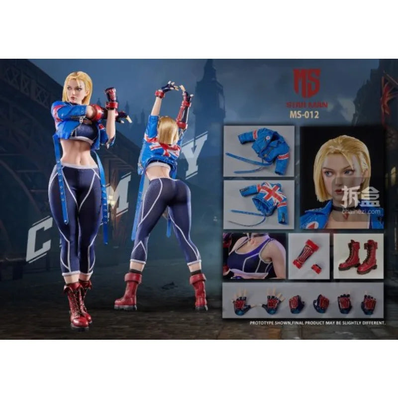 STARMAN Original 1/6 Mobile Doll Soldiers Series Street Fighter Jami Anime Action Figure Model Toys Collectible Gifts for Friend
