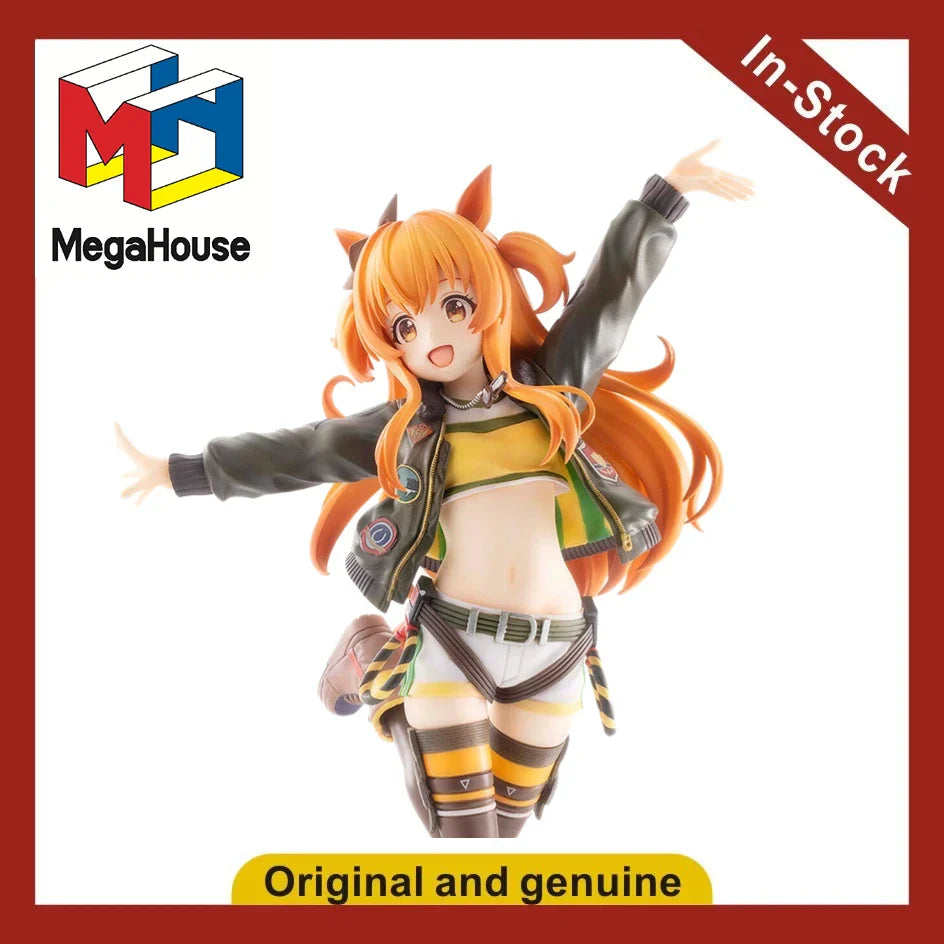 【UA】MegaHouse Lucrea Jockey Girl Heavy Cannon Figur Maßstab 1:7 Modell Spielzeug Geschenk