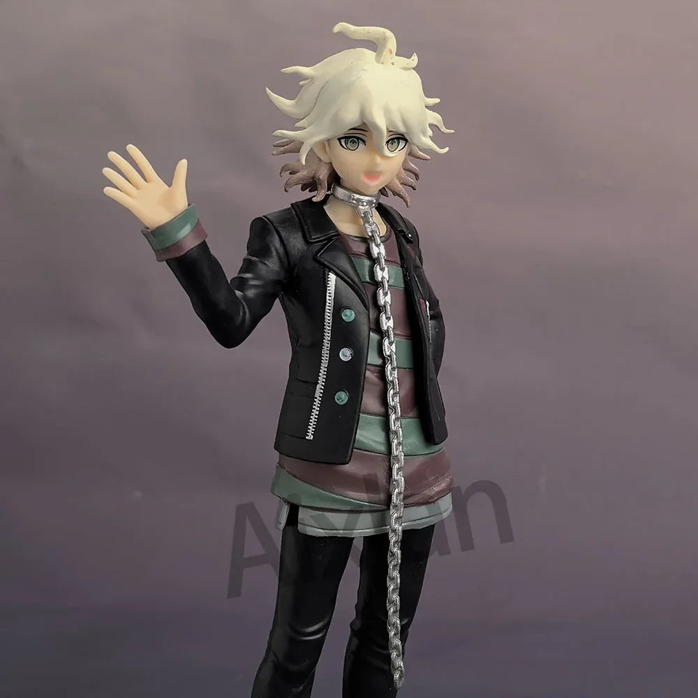 20cm Komaeda Nagito Anime Figure Danganronpa 1 2 Collectible Action Doll Miniature Toy Pop Up Parade