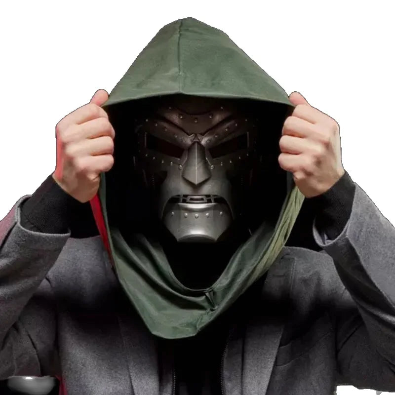 New Marvel Series Anime Figure Premium Roleplay Helmet 1:1 Scale Restore Doctor Doom Mask Collectible Gear Perfect Gift For Fans