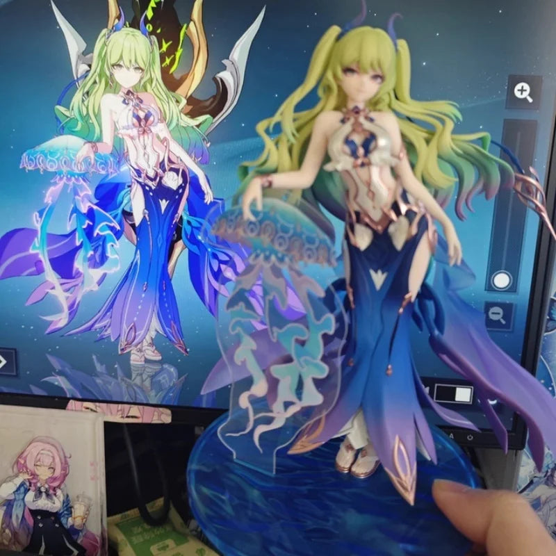Myethos Honkai Impact 3rd Mobius Azurblaue Dame 1/8 PVC Figur Geschenk+ Serie Anime Spiel Charakter Modell Sammlerstück