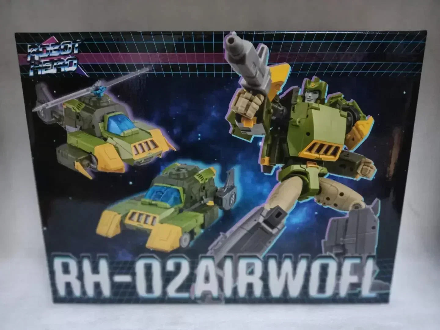 Action Figure G1 Siege RH02, Transformation Toy, RH-02, Springer, Airwolf, Transformation Guerrero Tres, MP, KO Scale, Gift