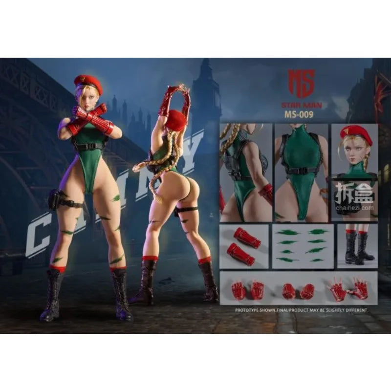 STARMAN Original 1/6 Mobile Doll Soldiers Series Street Fighter Jami Anime Action Figure Model Toys Collectible Gifts for Friend