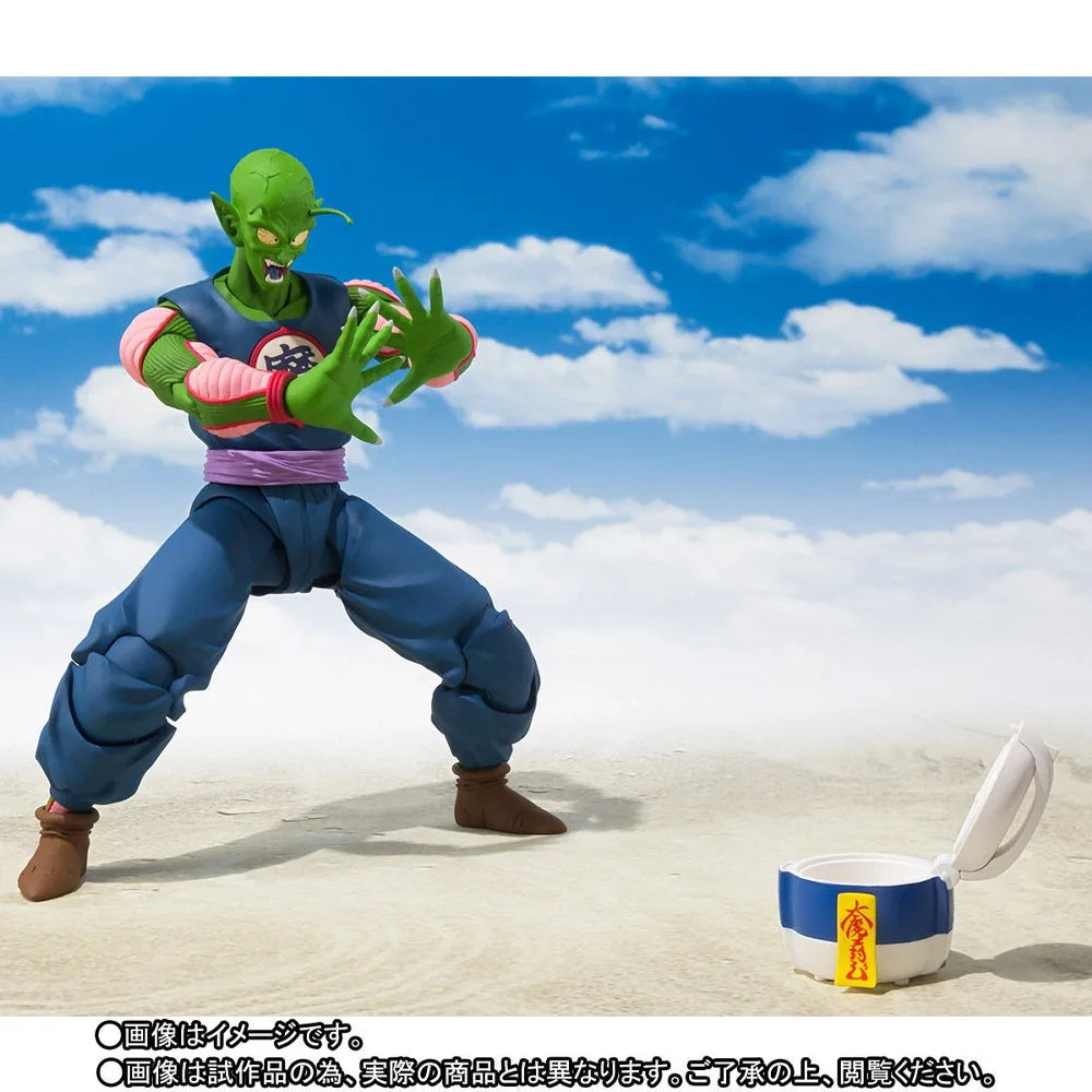 100% Authentic In Stock Genuine Bandai S.H.Figuarts WING-MAN (2024) Piccolo Demon King Anime Action Figure Collection Model Toy