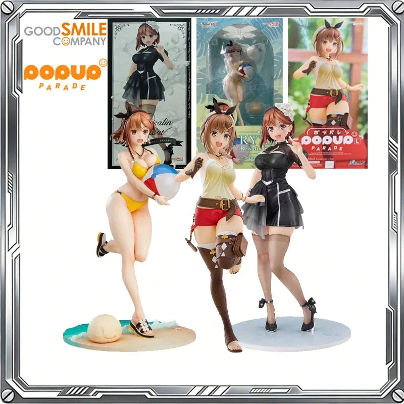 Good Smile Original POP UP PARADE Atelier Ryza Anime Reisalin Stout Swimsuit Ver. High Summer Formal Ver. Action Figure Toys