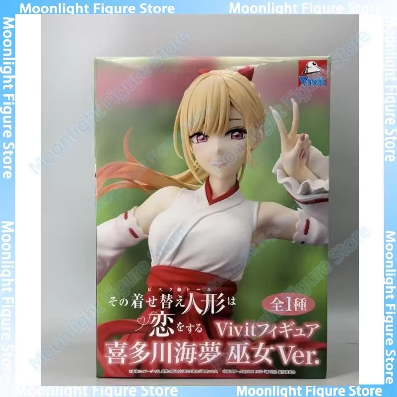 Auf Lager System Service Vivit Kitagawa Marin Hexenanzug Desktop Süße Puppen Anime Actionfigur Spielzeug Geschenk Modellsammlung