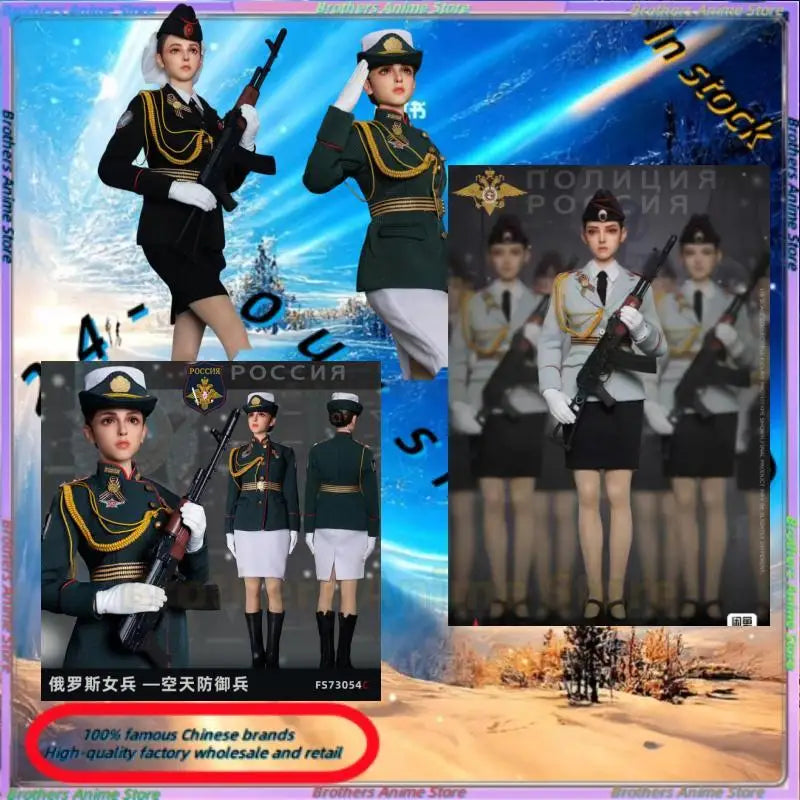 JEU [Ready Stock] FLAGSET 1/6 Soldatin Modell Russische Streitkräfte Actionfigur 73054