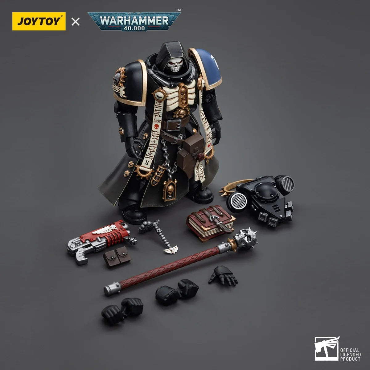 【In Stock】JOYTOY Warhammer 40K Ultramarines Primaris Chaplain Brother Varus 1/18 Action Figure Models Toys