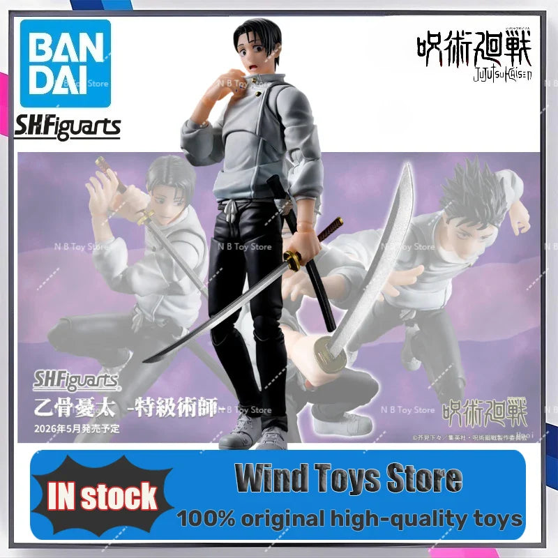 Bandai Jujutsu Kaisen S.H.Figuarts SHF Yuta Okkotsu Zauberer Sonderklasse Original Actionfiguren Geschenke Sammlermodelle Spielzeug