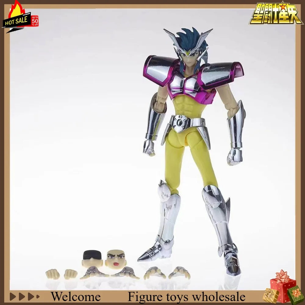 Spot Delivery CS Model Saint Cloth Myth EX Hound Asterion Zodiac Silver Knight Action Figure Toy Collection