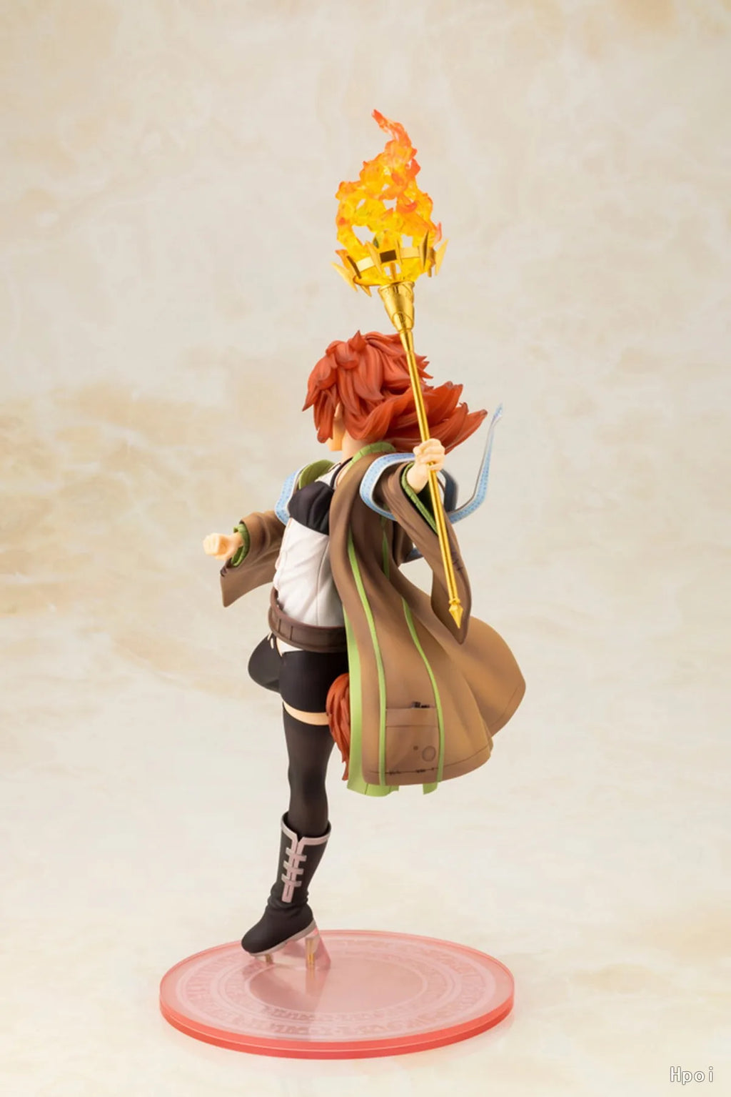 【FS】 Original Kotobukiya Yu-Gi-Oh Monster Duel Fire Spirit Hita Anime Figure Model Toys Gift Ornaments Collection