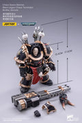 JOYTOY 1/18 Action Figure Warhammer 40K Chaos Space Marines Black Legion Chaos Terminator Brother Gornoth Model Toys Gift