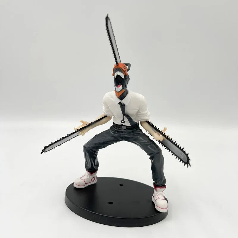 18cm Chainsaw Man Reze Hen Demon Anime Figure Denji/Power Action Figure Aki Hayakawa/Makima Bunny Girl Figurine Model Doll Toys
