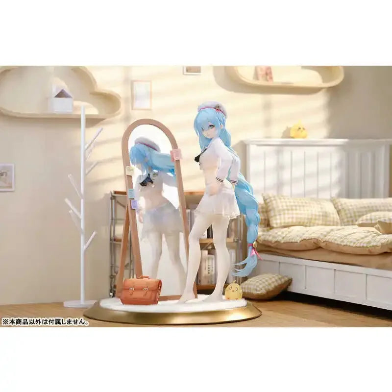 In Stock Brand New APEX Azur Blue Route Janus Hesitant Time To Change Clothes 1/7 Scale Figure Model Collection Toy Gift