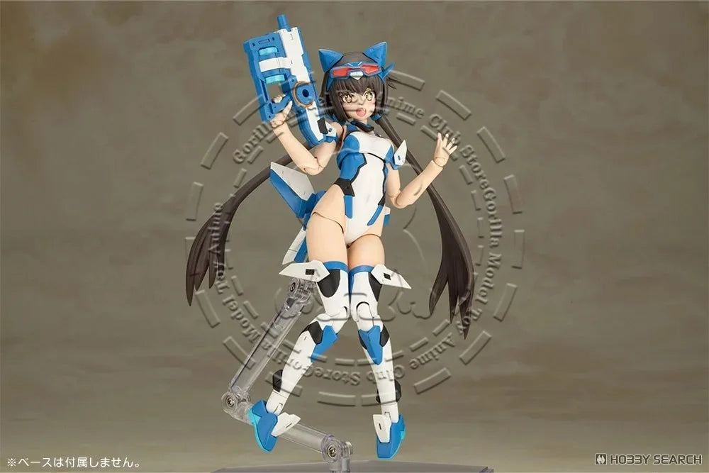 In Stock Original KOTOBUKIYA Frame Arms Girl Stylet Swimsuit BLUE IMPULSE COLOR Ver. 160mm Anime Action Figure Model Kit Toy