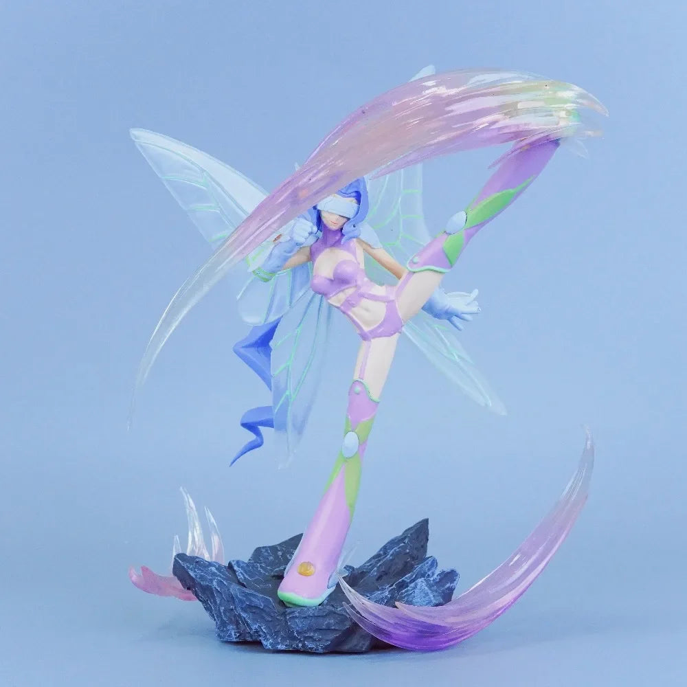 21.5cm/8.46in Anime Digimon Adventure Figure Fairimon Action Figures Pvc Statue Desktop Ornamen Collection Model Toys Gifts