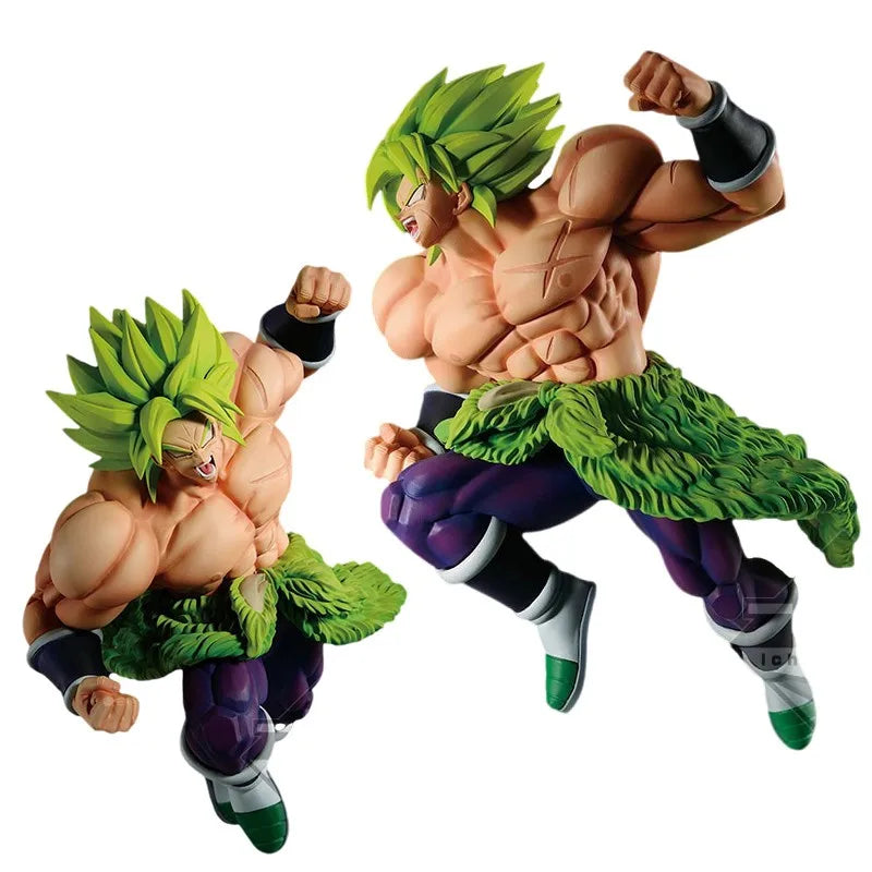 Dragon Ball Z Broly Figure Movable Super Saiyan 3 Son Goku Anime Action Figure Collection Doll Figurine 21cm Model Toys Model
