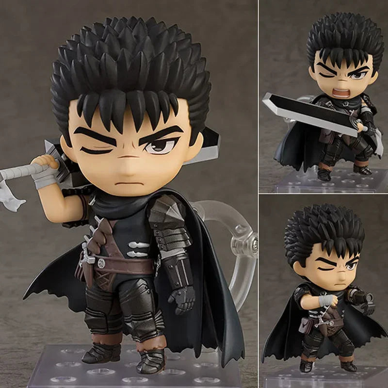 23cm Berserk Guts Anime Figure Berserker Armor L Action Figure Berserk Black Swordsman/Zodd Figurine Collectible Model Doll Toys