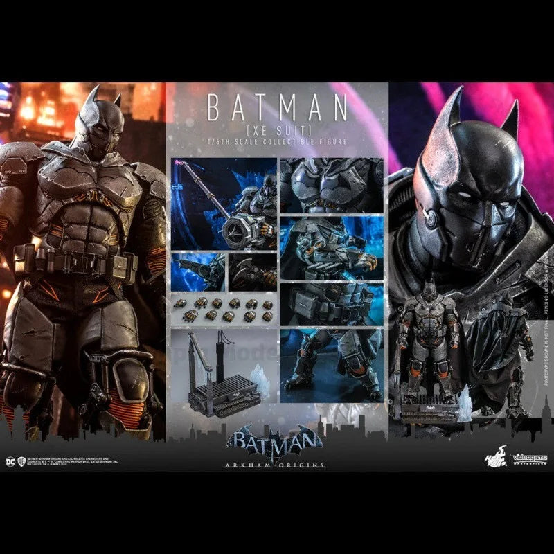 24-Stunden-Versand HOTTOYS HT VGM52 1/6 Batman Arkham Origins Thermal Armor Batman Soldat Bewegliches Modell Geschenk Sammlung