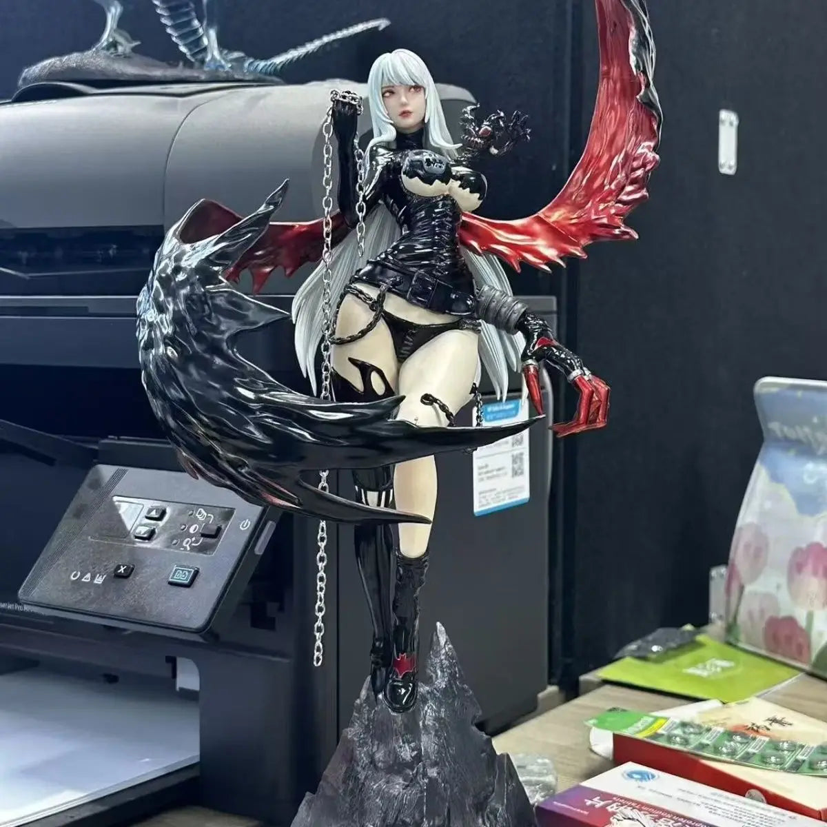 Anime Lady Devimon Figure Digimon Action Figures Figurine Pvc Doll Desk Decoration Statue Collection Model Birthday Gifts Toys
