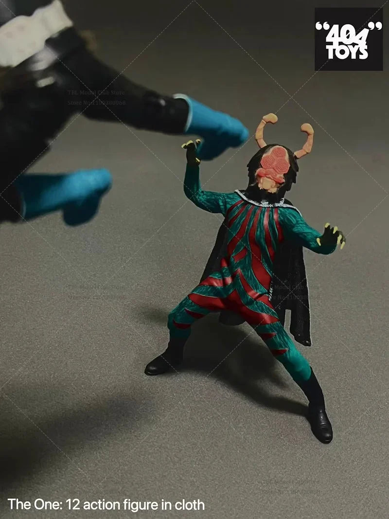 404toys 1/12 Scale KAMEN RIDER Kumo otoko Spider Weirdo Japanese Tokusatsu Drama 6-inch Full Set Action Figure Male Soldier Toys