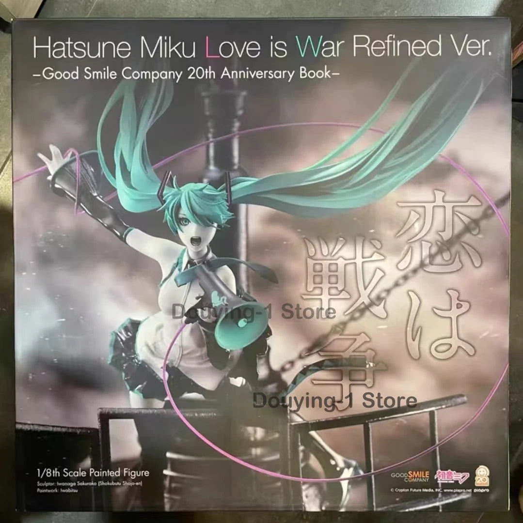 In Stock Original GSC 20th Anniversary Book- Hatsune Miku Love Is War Refined Ver. Action Figures Anime Model
