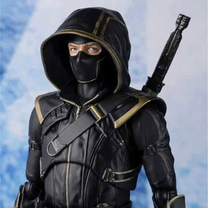 Action Figure Square Enix Avengers Endgame Shf Hawkeye - Collectible Decorative Doll With High Movability For Fans Of Toy Models