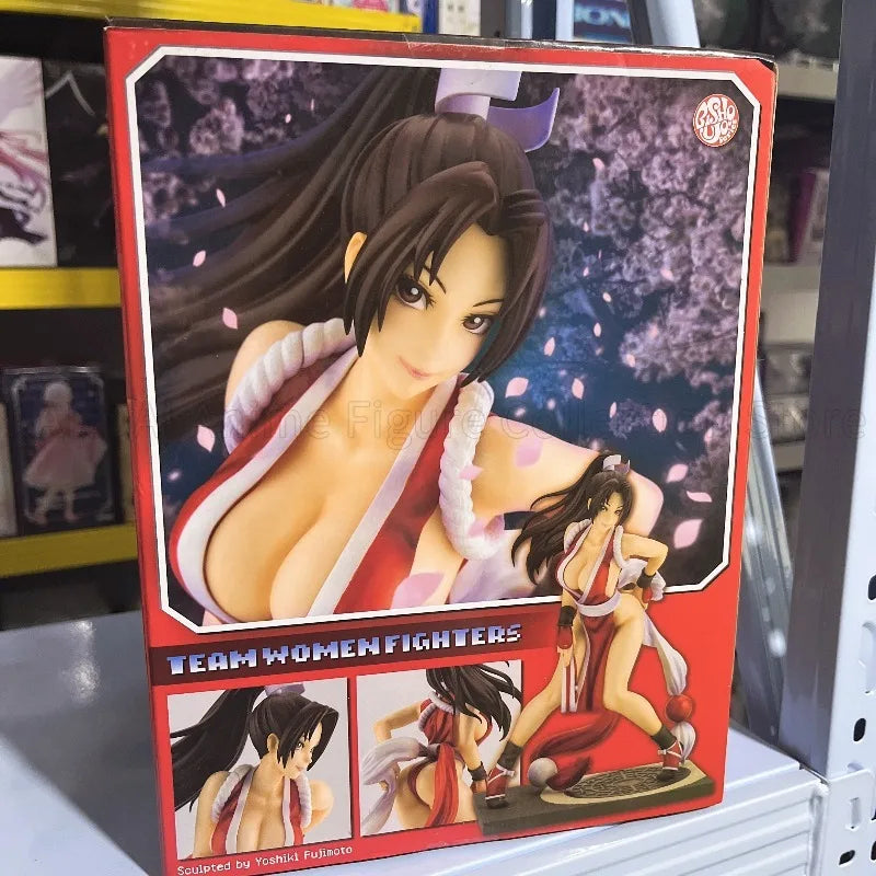 In Stock Original Kotobukiya BISHOUJO STATUE THE KING OF FIGHTERS '98 -DREAM MATCH NEVER ENDS- Shiranui Mai Toys