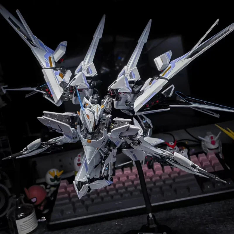 New In Stock Mecha Break Ubp-R02t Peregrine Falcon Movable Alloy Finished Product Model Cool Birthday Gift Tabletop Decoration
