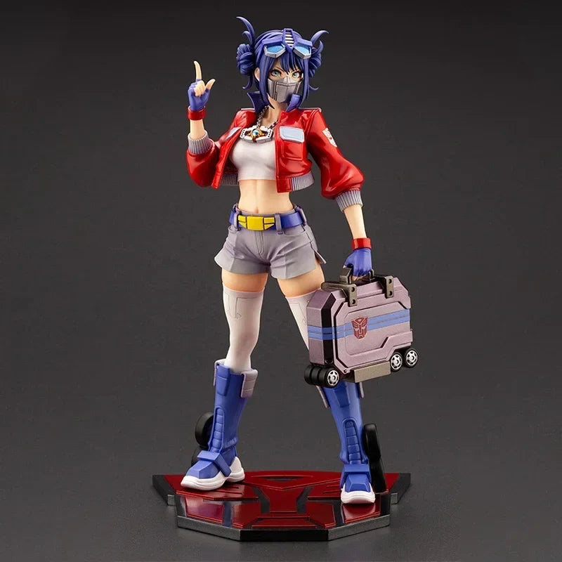 Kotobukiya Original Genuine 1/7 Hasbro Transformers Convoy Bishoujo Statue 23.5cm Collections Model Toy Figures Birthday Gifts