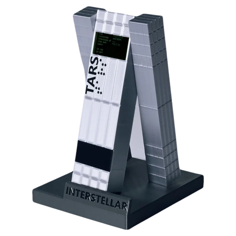 Interstellar Peripheral  Merch– Tars And Case Robot Action Figure Model Toys Gift For Fans