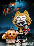 MR.BONE - Trick-or-Treating and Ghost Hunting Limited Edition 21cm High-Grade Resin Dirty Dog Trendy Toy Desktop Decoration Cute
