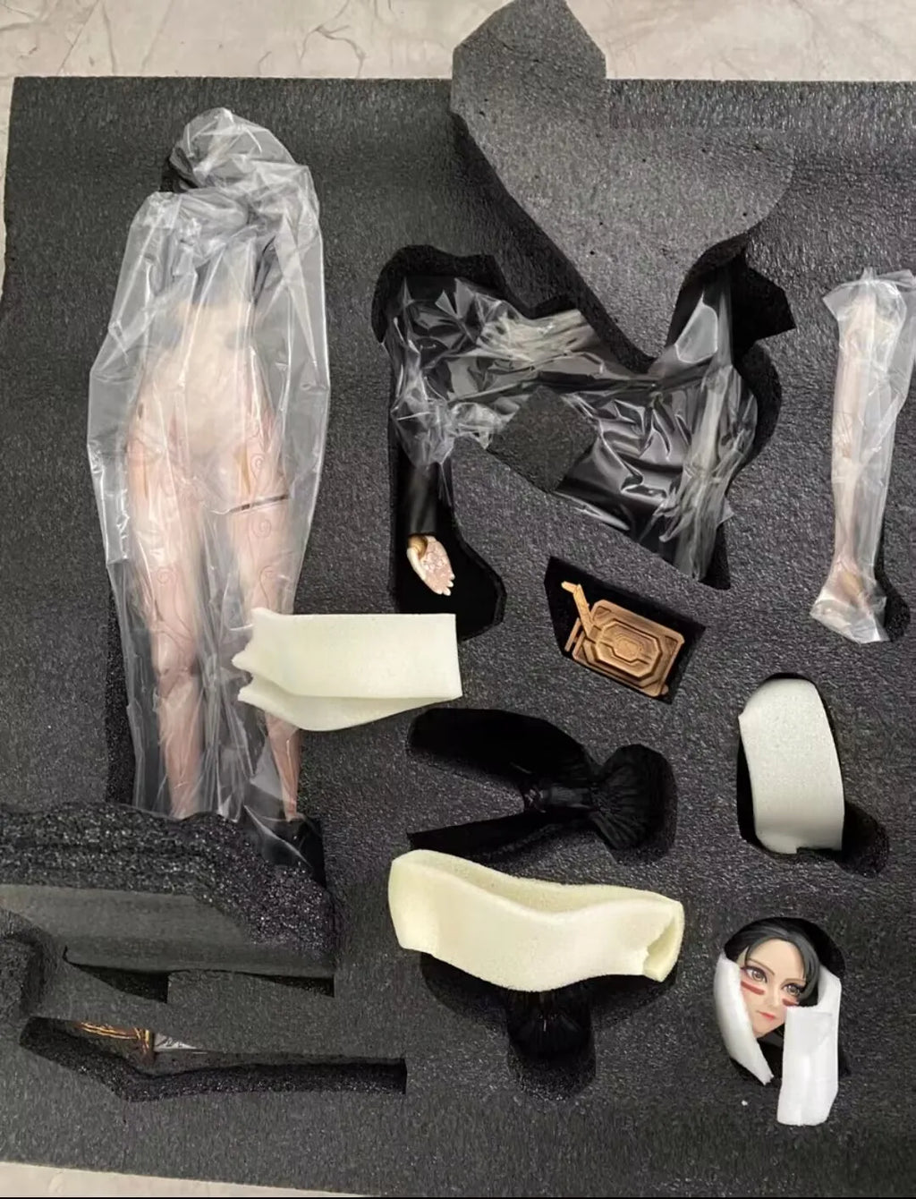 Auf Lager Original Echte Battle Angel Alita Alita: Engel der Schlacht Limitierte Sammlerstück Anime-Figur Spielzeugmodell Puppe