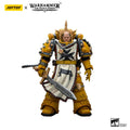 JOYTOY Warhammer 40k 1/18 Action Figures Anime 12.5cm Imperial Fists Sigismund First Captain of the lmperial Fists Model Toys