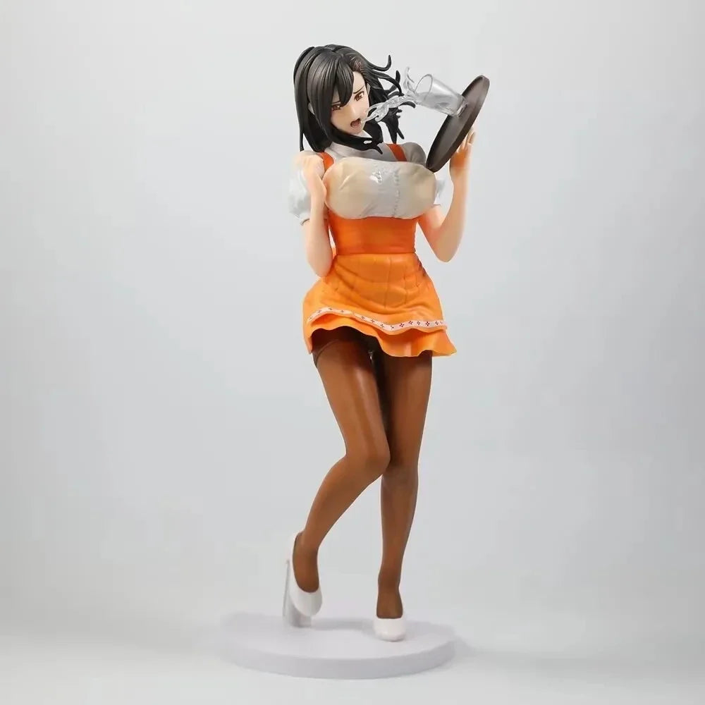 Young Wife 29cm  Waitress Hitomi Girl Figure Oda Non Product Model Statue Boys Collection Desktop Decoration Ornament Toys Gifts