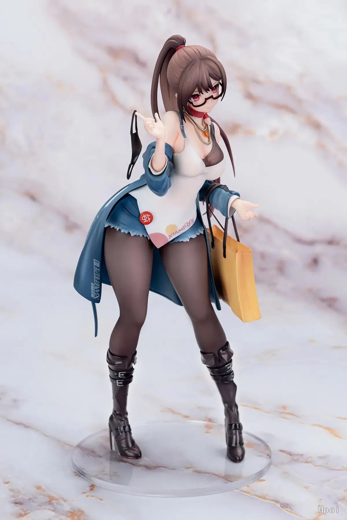 Original in Stock APEX Xiami Model King Xiami Fourth Anniversary Figure Blues 1/7 Figures Model Toys Collection Gift Ornaments