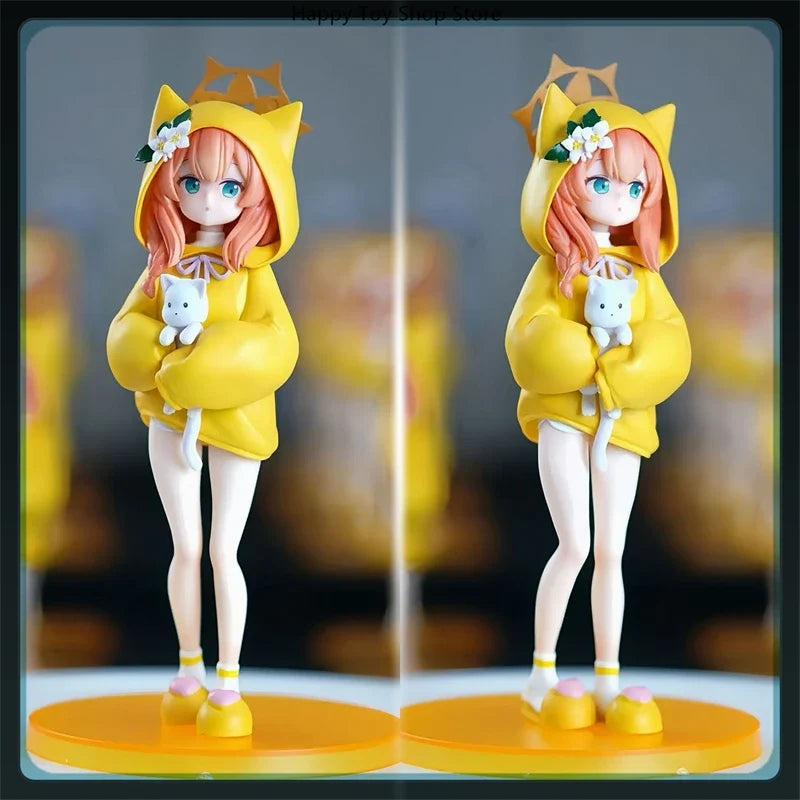 19cm Blue Archive Iochi Mari Standing Position Game Girl Figure Model Statue Boys Collection Desktop Decoration Ornament Toys