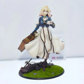 27cm Violet Evergarden Anime Figures Beautiful and Pure Girl Gk Model Desktop Ornament Decorations Best Rare Gifts for Children