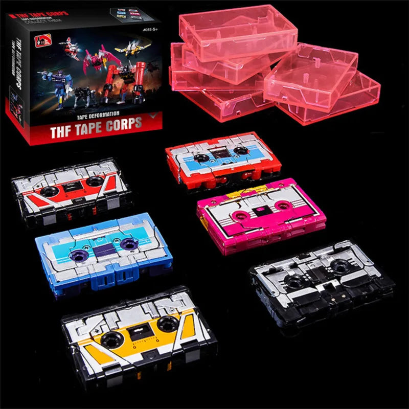 THF THF-01J Soundwave 25cm KO MP13 Masterpiece Transformation Action Figure Toy Soundblaster Movie Model Deformation Car Robot