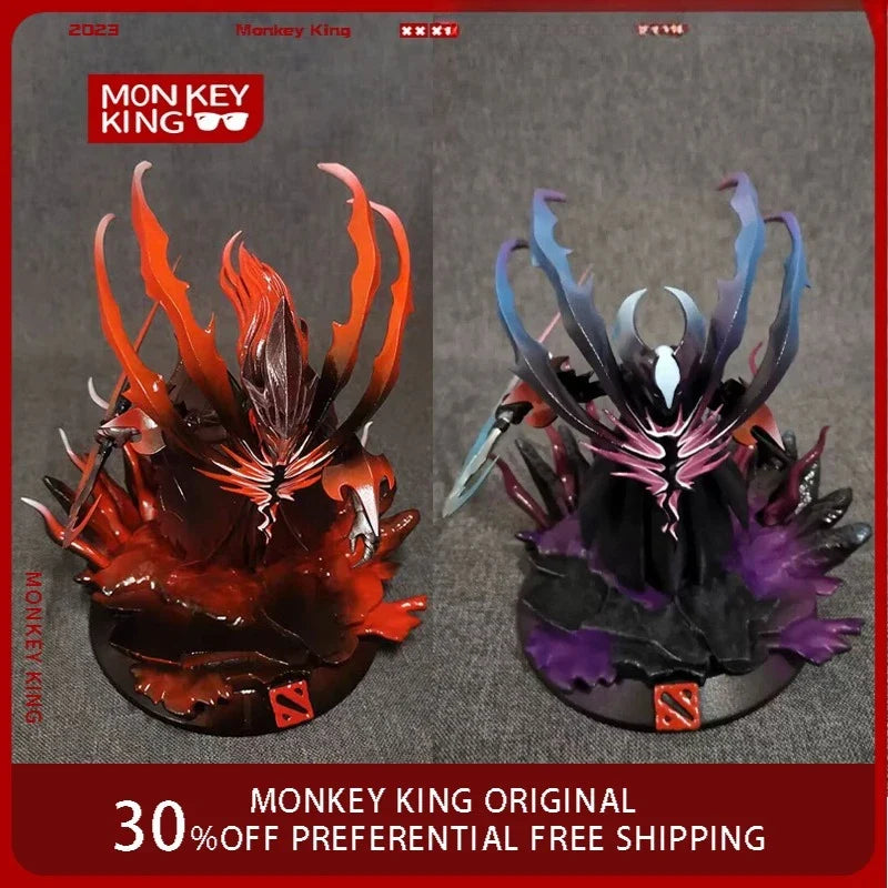20cm DOTA2 Figure Spectre Handmade Customization Anime Collectible Model Resin Desktop Decorations Holiday Gifts Children Toys