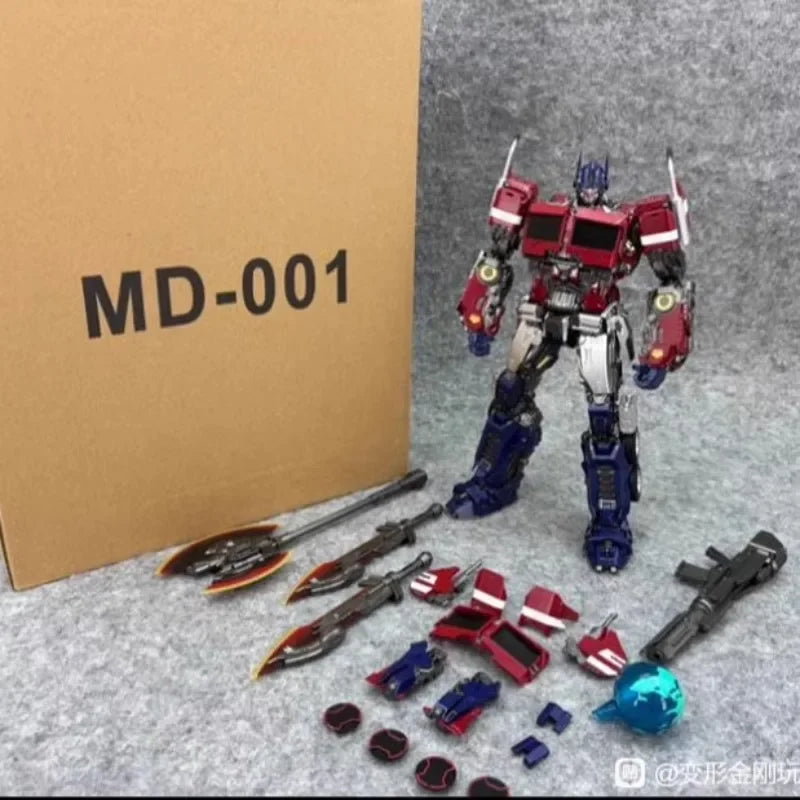 Transformation Toy MD-001 KO DLX 3A External Transmission Movable Alloy Finished Product with Accessories Package